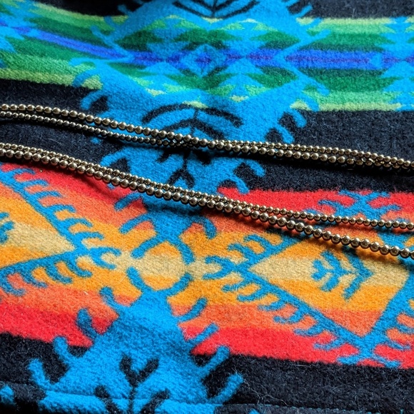 Silpada brass bead ex long necklace New - Picture 2 of 3